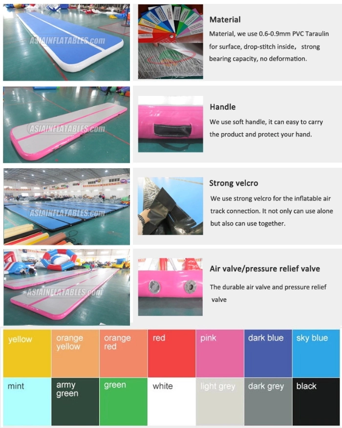 Inflatable Training Beam, Inflatable Beam Trainer, Inflatable Balance Exercise Mat for Athlete