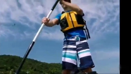 Bateau de pêche simple de 13 pieds, vente en gros, pédale, Kayak, pagaie, à vendre